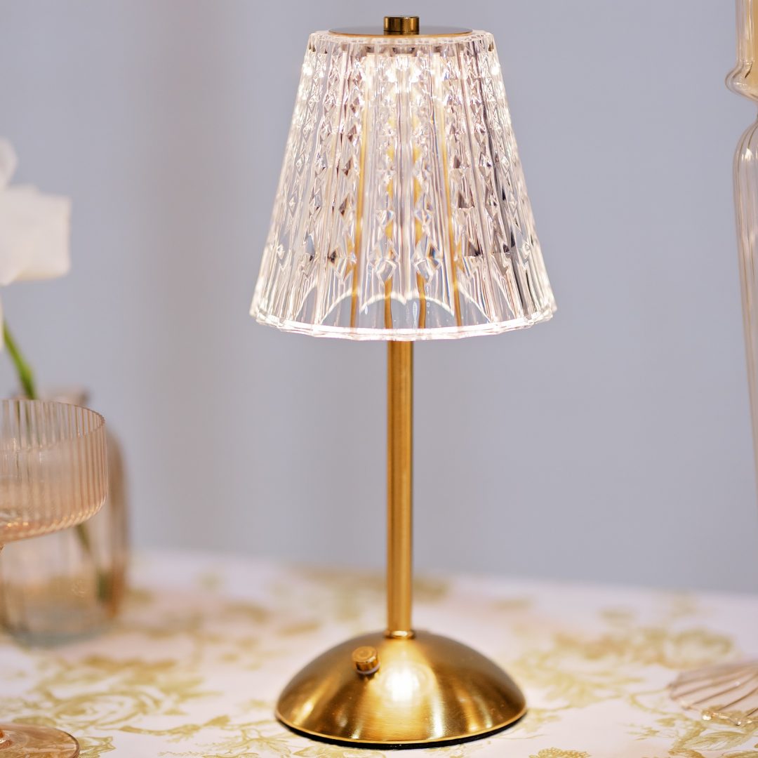 Diamond Crystal LED Table Lamp