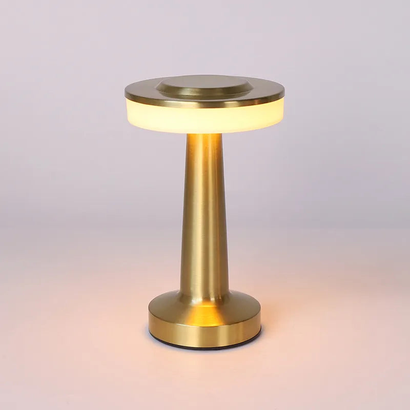 Aurora Gold LED Table Lamp