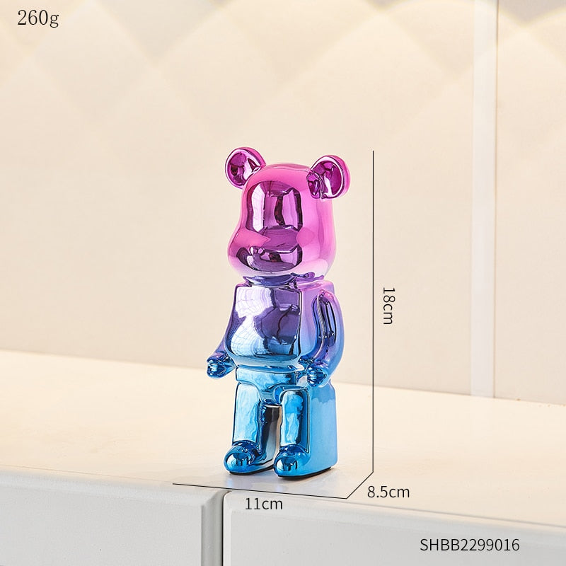Small Bear Money Collector Sculpture