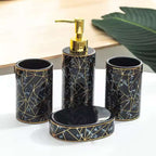 Geometric Design Bathroom Set