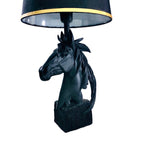 Discerning Horse Lamp (Black)