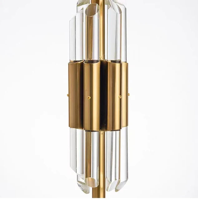 Minimalist Glass Rod Lamp