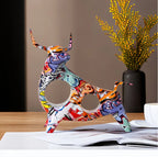 Bull Graffiti Statue