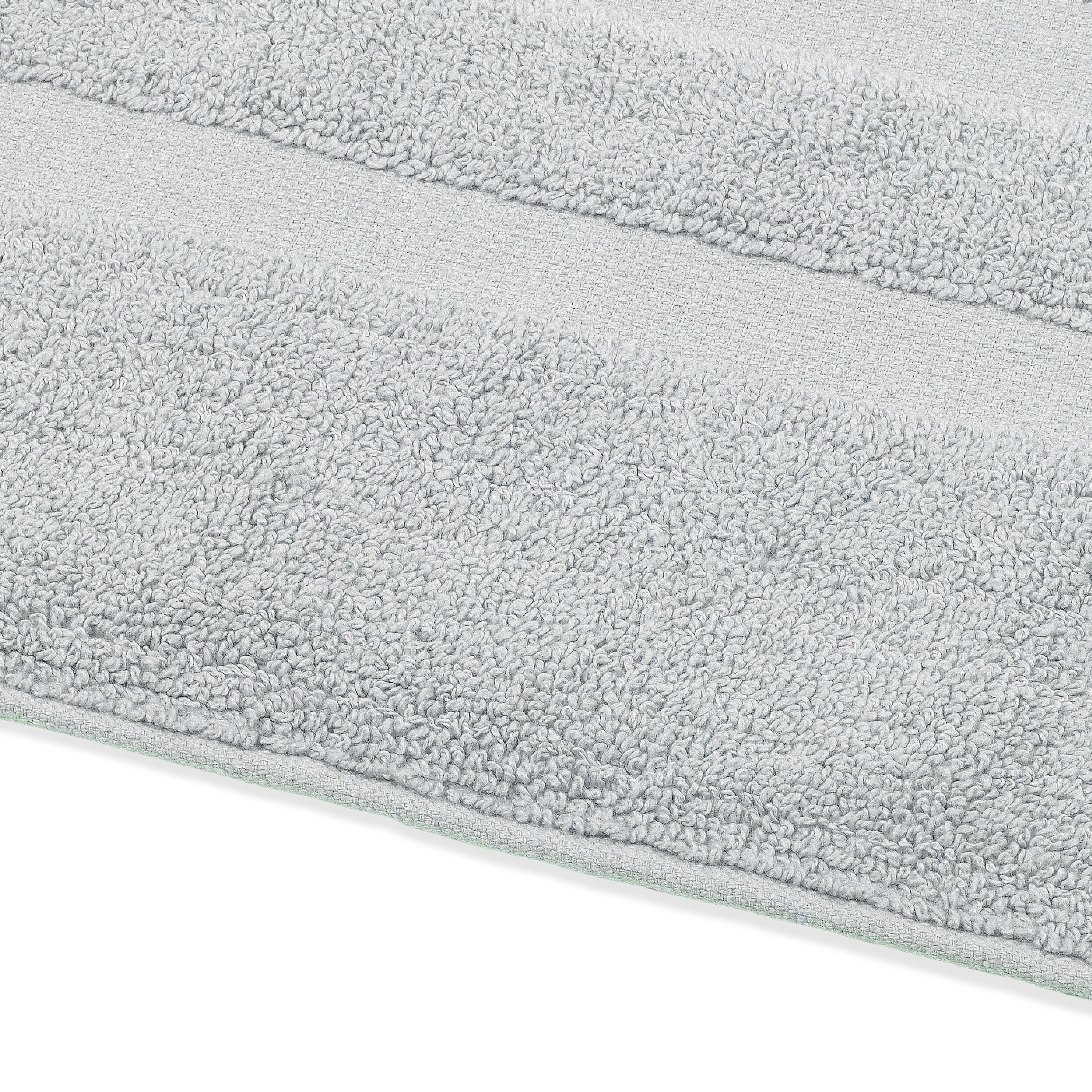 Cotton Bath Mat with Border