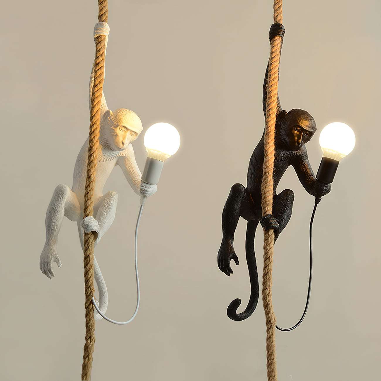 Monkey Table Lamp (Hanging)