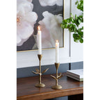 Leaf Candle Holder (Set Of 2)