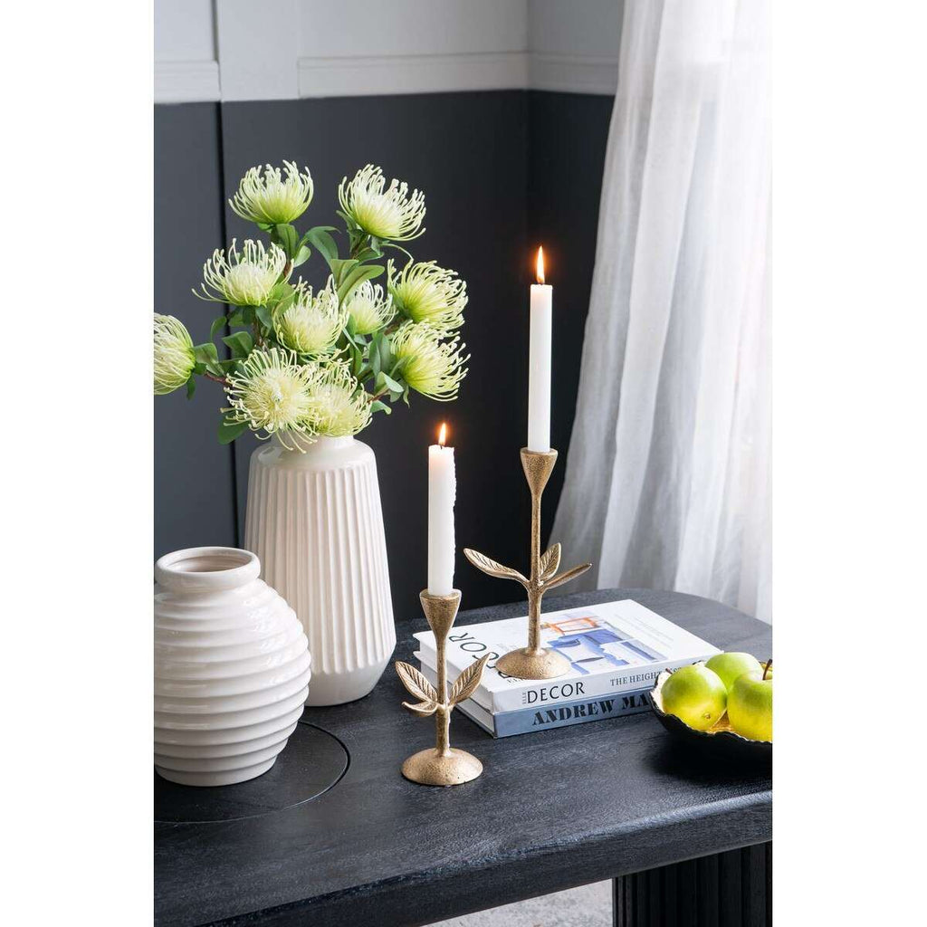 Leaf Candle Holder (Set Of 2)