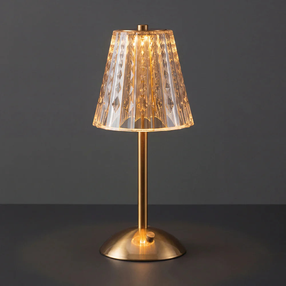 Diamond Crystal LED Table Lamp