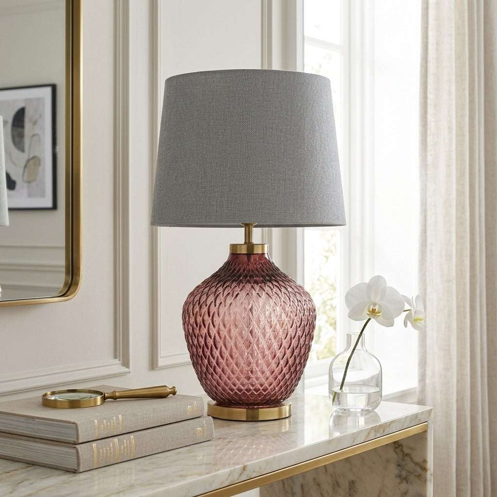 Minimalist Glass Desk Lamp II