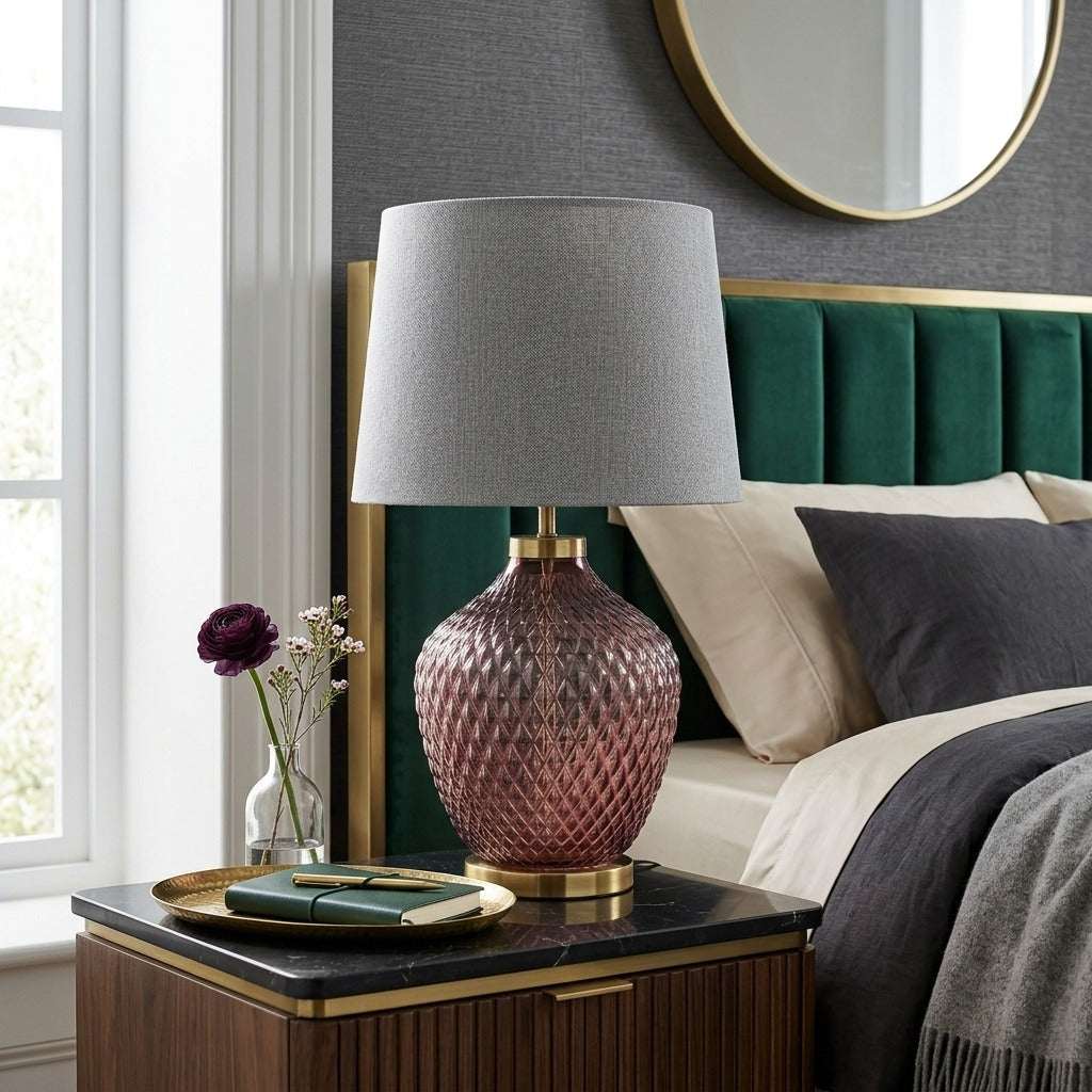 Minimalist Glass Desk Lamp II