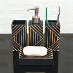 Embossed Texture Bathroom Set