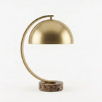 Nicola Arc Table Lamp (Marble Base)