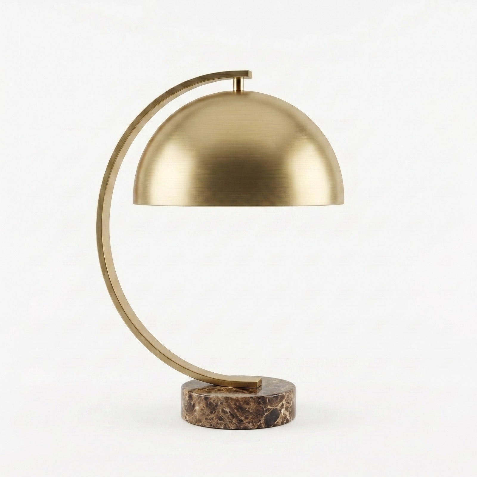 Nicola Arc Table Lamp (Marble Base)