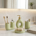 Modern Green Bathroom Set