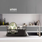 Compact Dish Rack with Handles