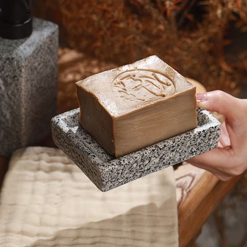 Stone Finish Bathroom Set