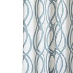 West Elm Curtain Paled Turquoise (Single Panel)