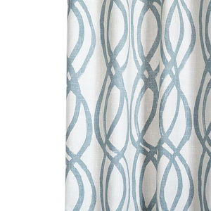 West Elm Curtain Paled Turquoise (Single Panel)