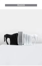 Draped Horse Sculpture