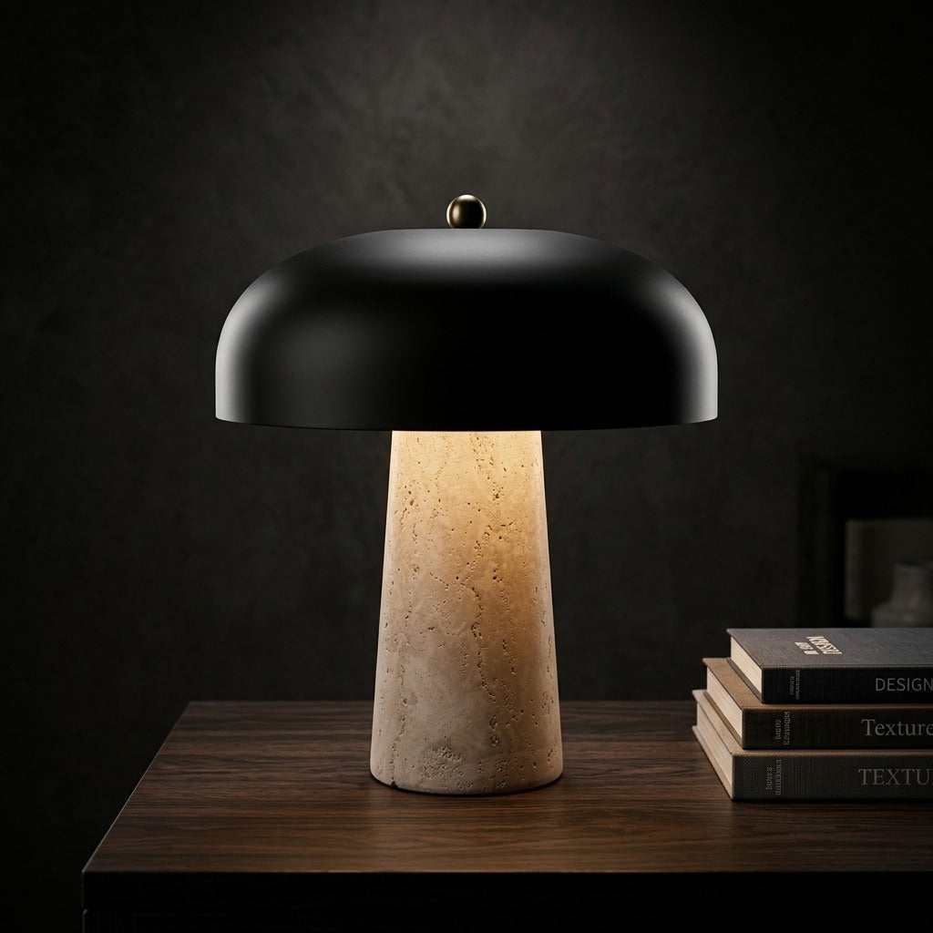 Stone Desk Lamp