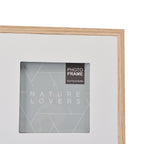 White Design Wooden Wall Hanging Photo Frame
