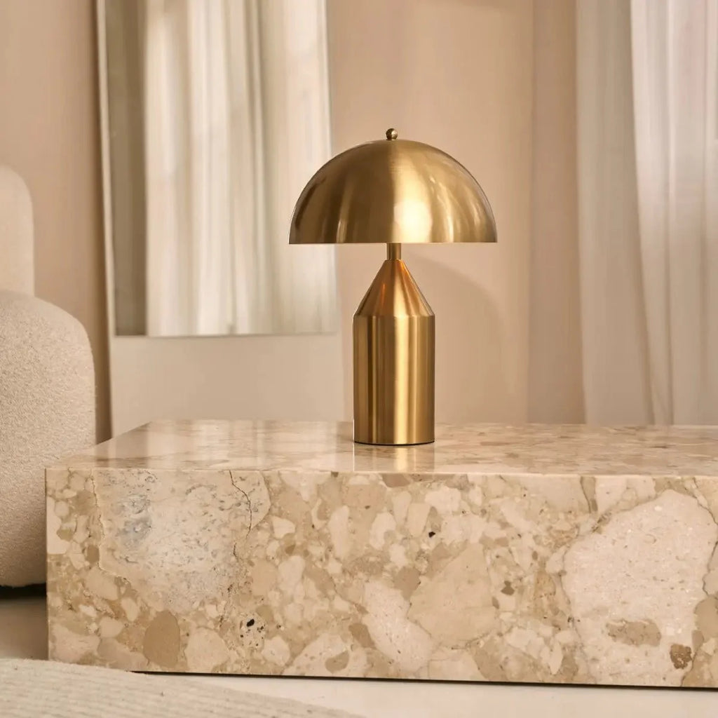Gold Dome Table Lamp
