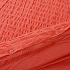 Soft Cotton Red Duvet Covers with Pillowcases