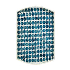 Creative Curved Blue Shell Tray