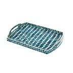 Creative Curved Blue Shell Tray