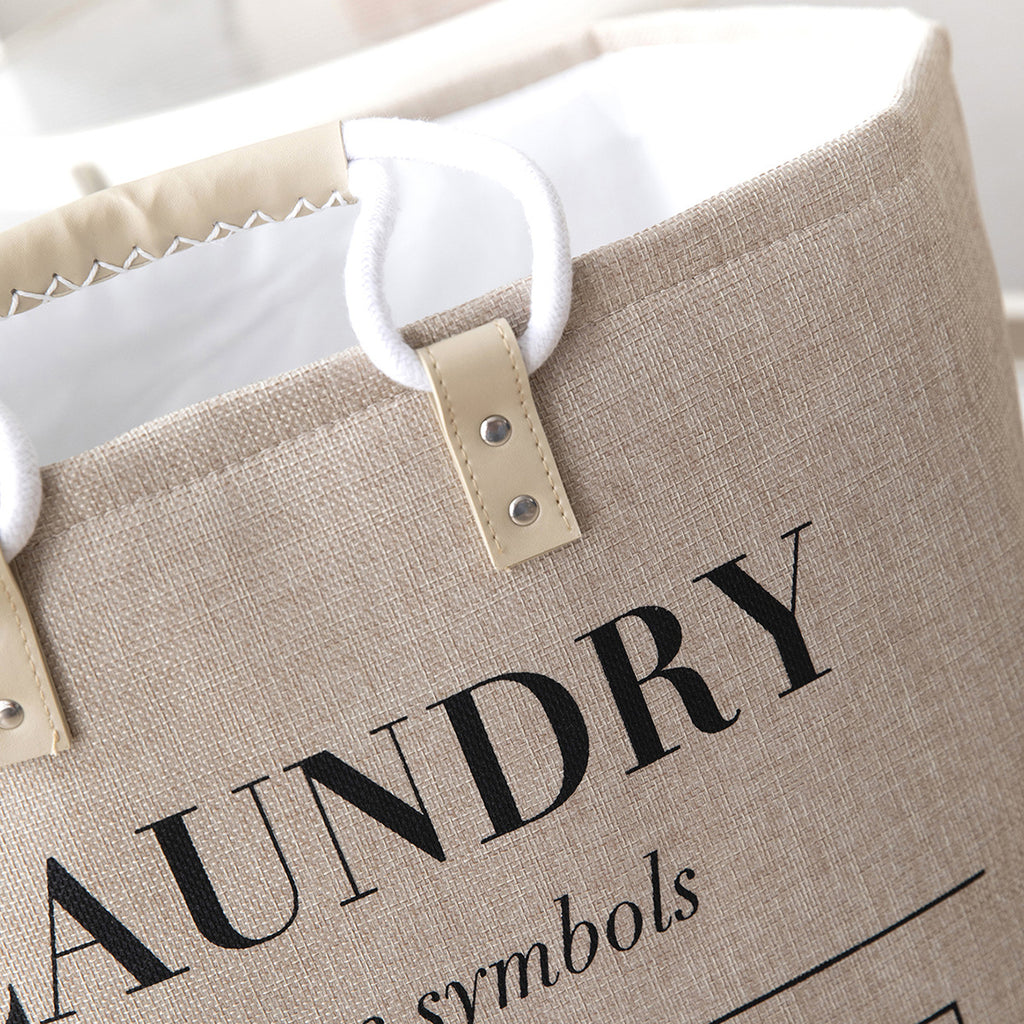 Linen Foldable Basket