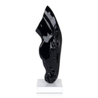 Ebony Horse Head Sculpture