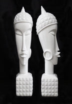 Nami Art Lady Face - White