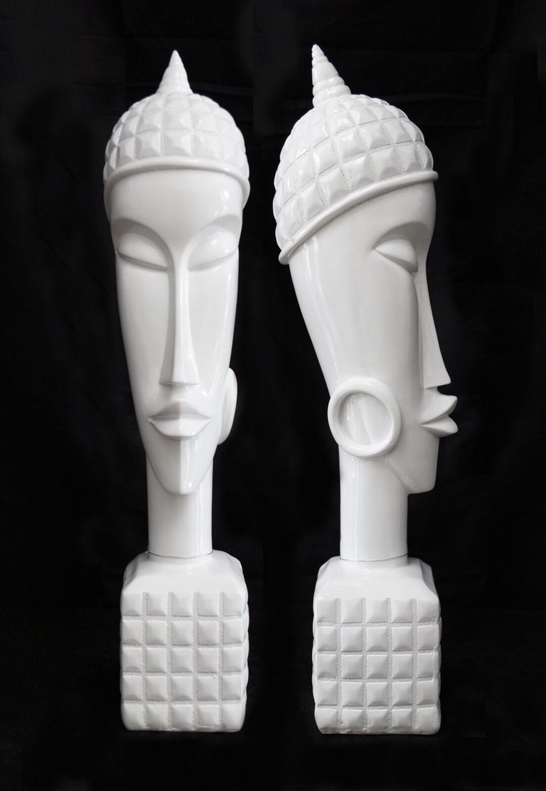 Nami Art Lady Face - White