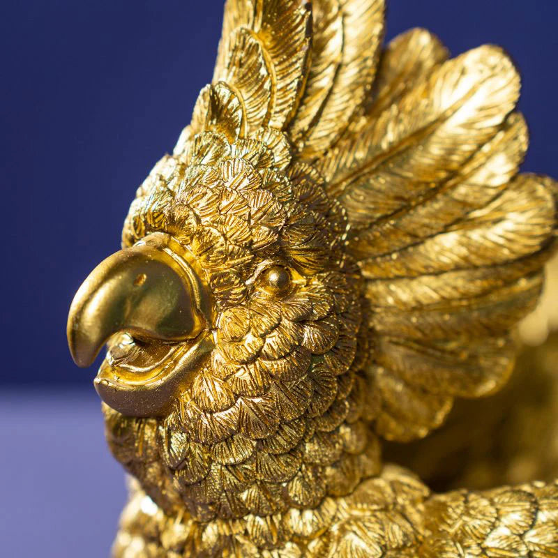 Call Of The Tropics - Antique Parrot Figurine