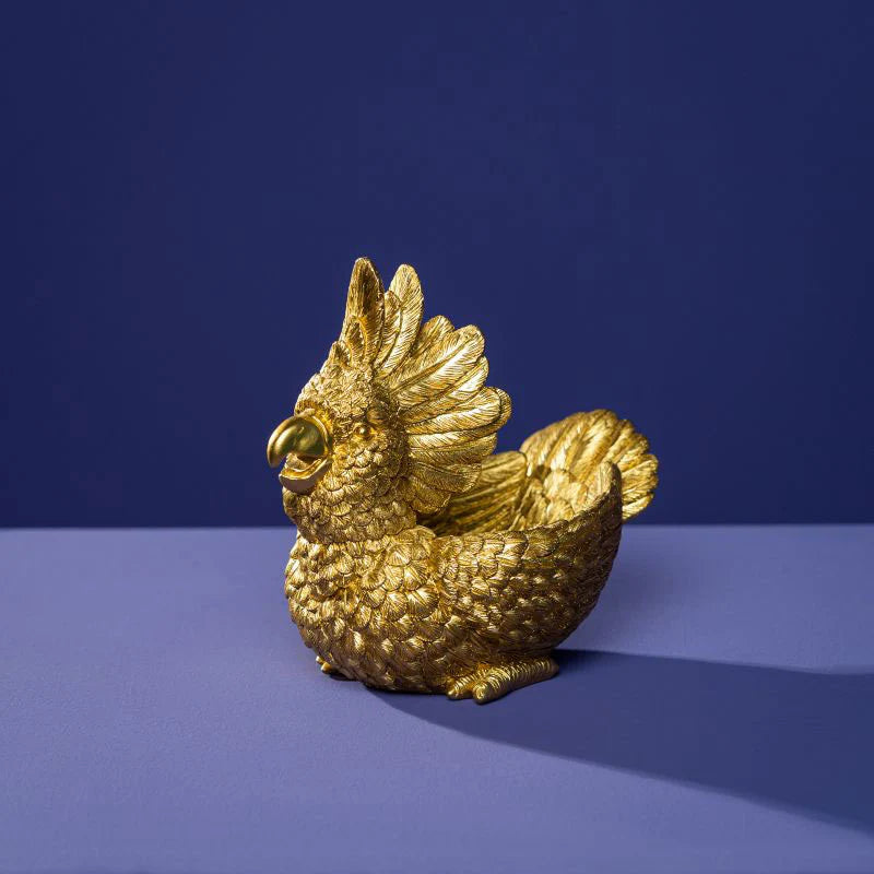Call Of The Tropics - Antique Parrot Figurine