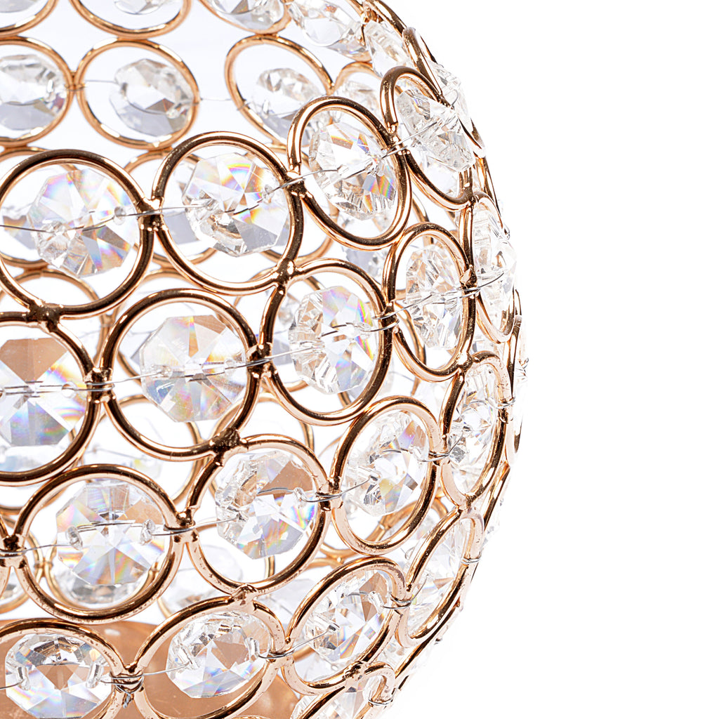 Wedding Gift Gold Crystal Bowl (Set of 3)