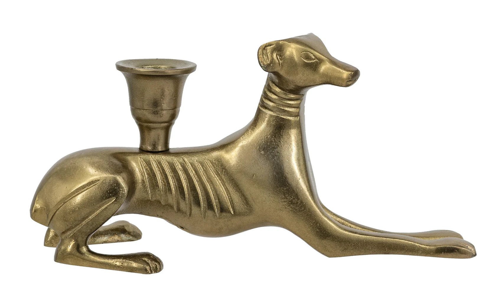 Greyhound Taper Candle Holder