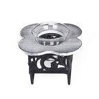 Metal Design Candle Holders (Set Of 3)