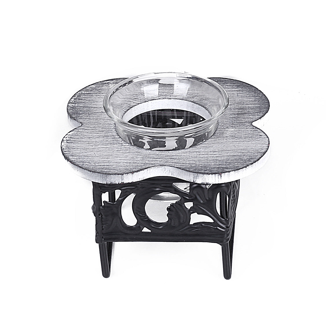 Metal Design Candle Holders (Set Of 3)