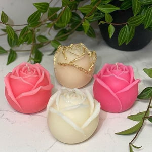 Rose Flower Candle