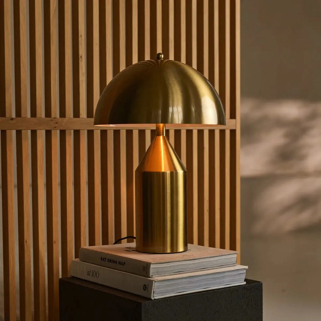 Gold Dome Table Lamp