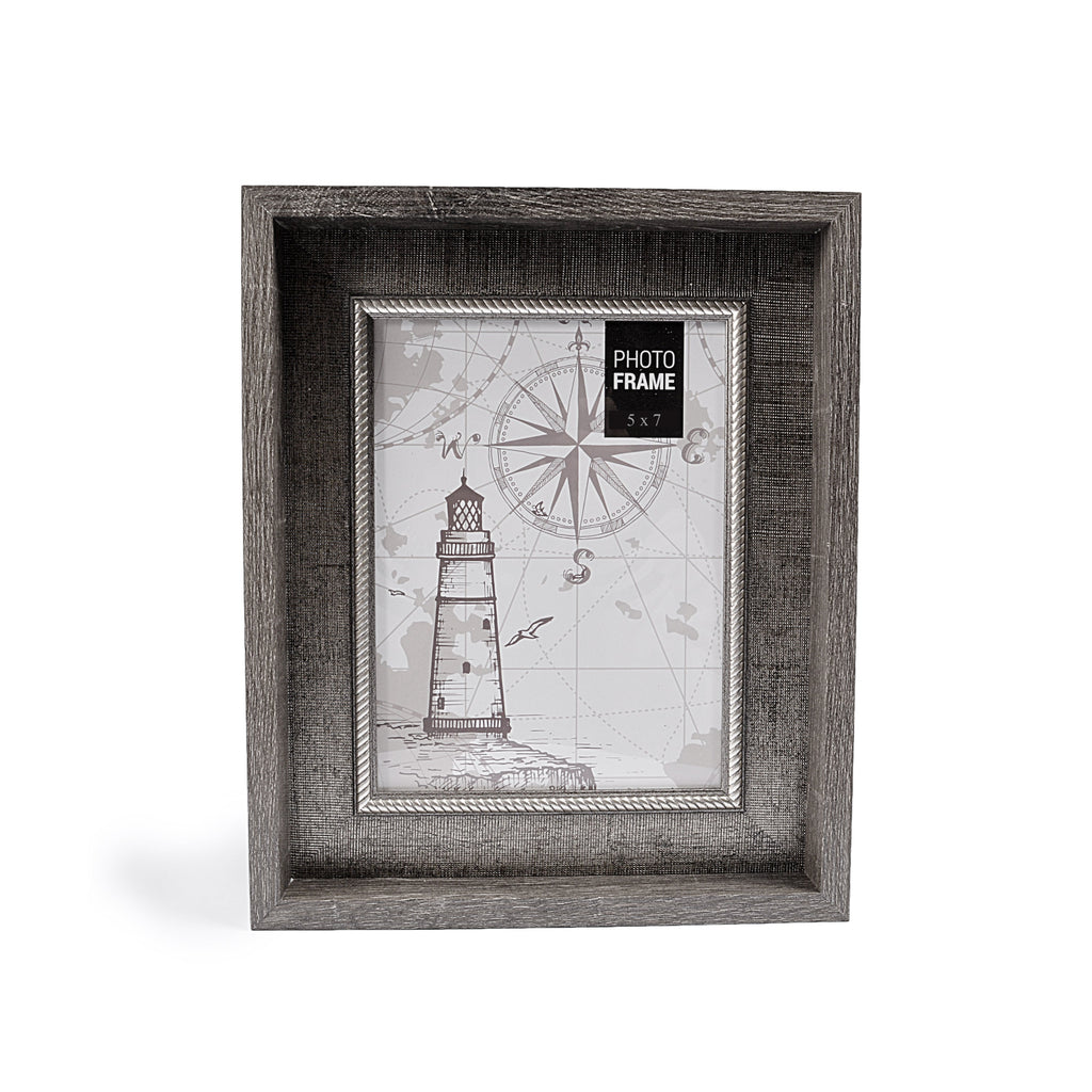Natural Wooden Style Doted Texture Photo Frame