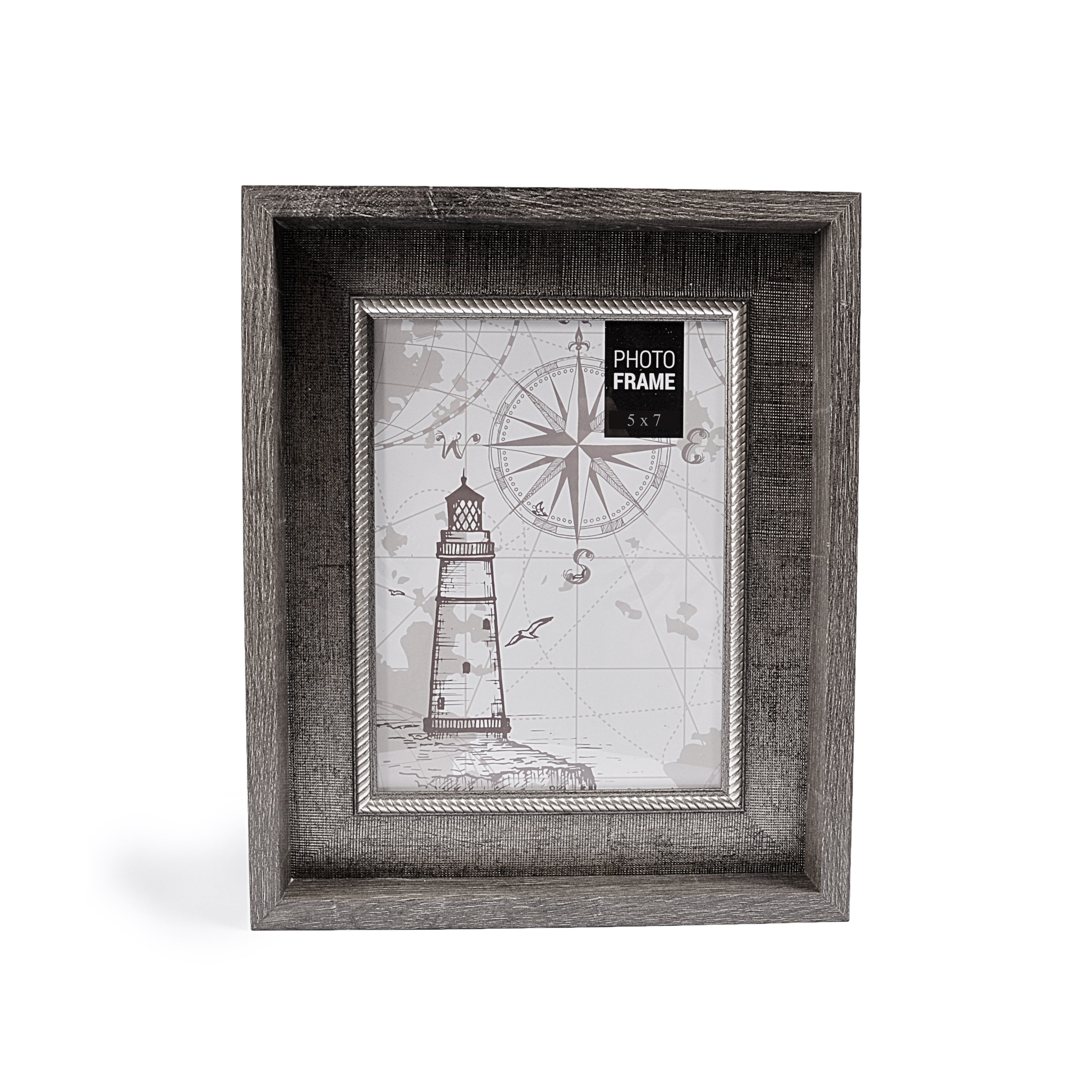 Natural Wooden Style Doted Texture Photo Frame