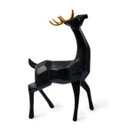 Modern Creative Deer Figurines (Black)