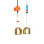 Wind Chimes with Decorative Round Design