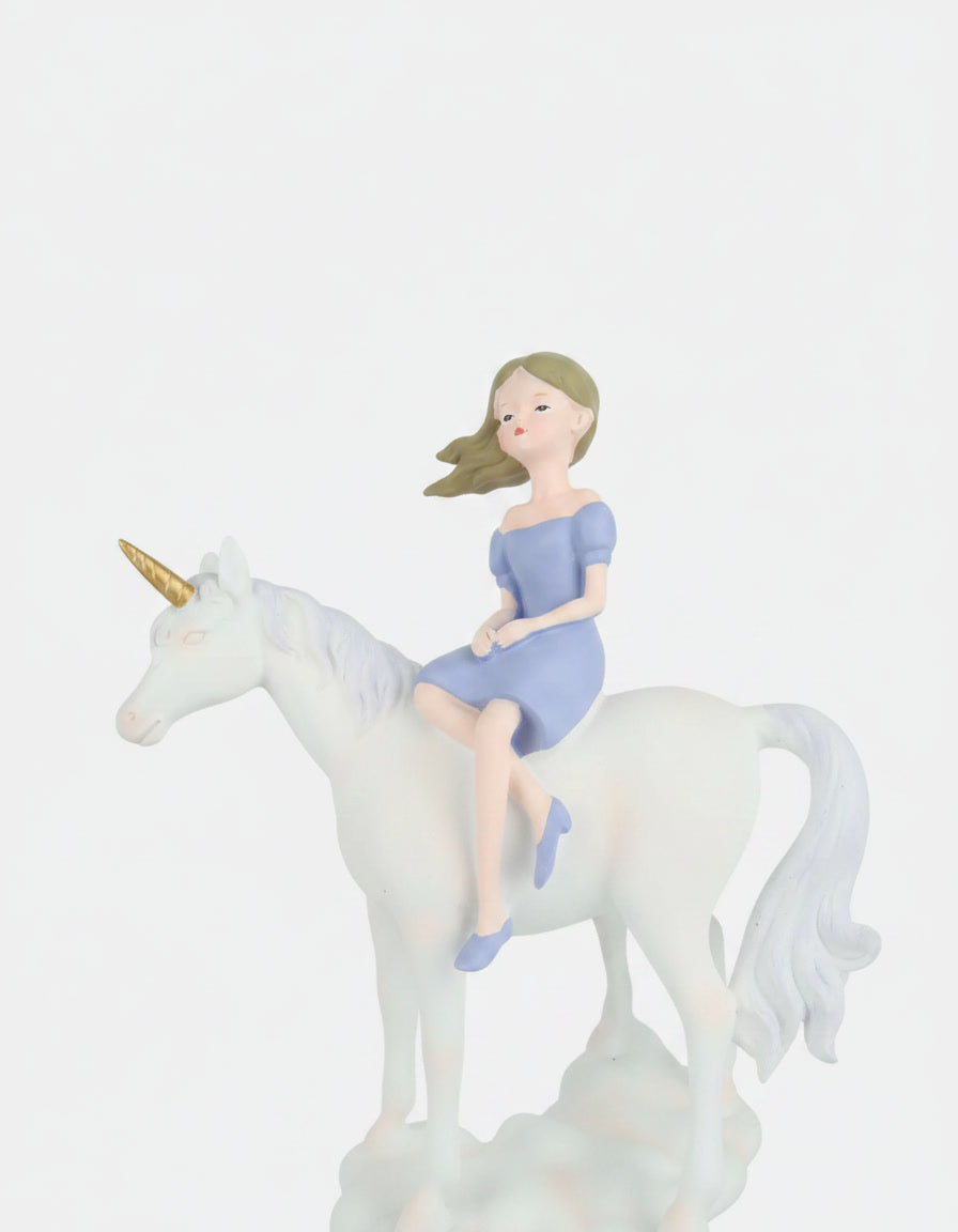Princess On Horse Sculpture
