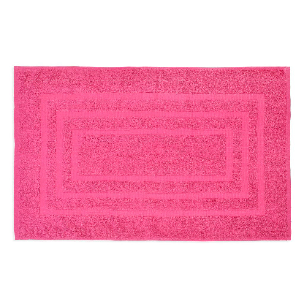 Cotton Bath Mat with Border