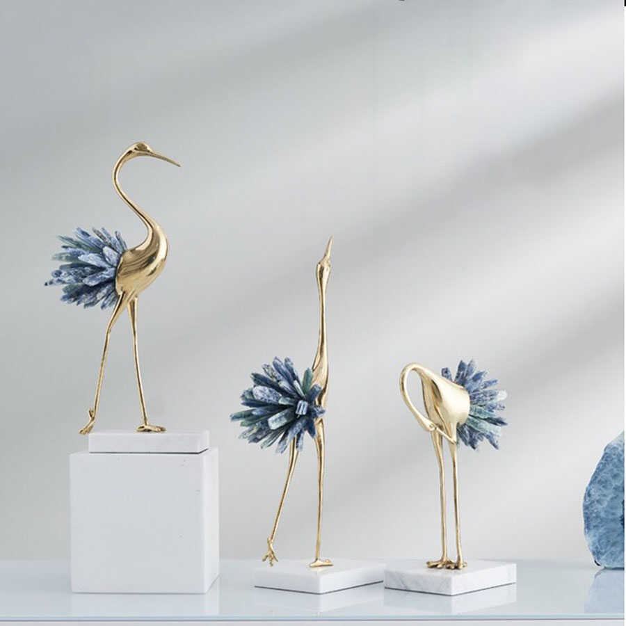 Golden Stoned Flamingo