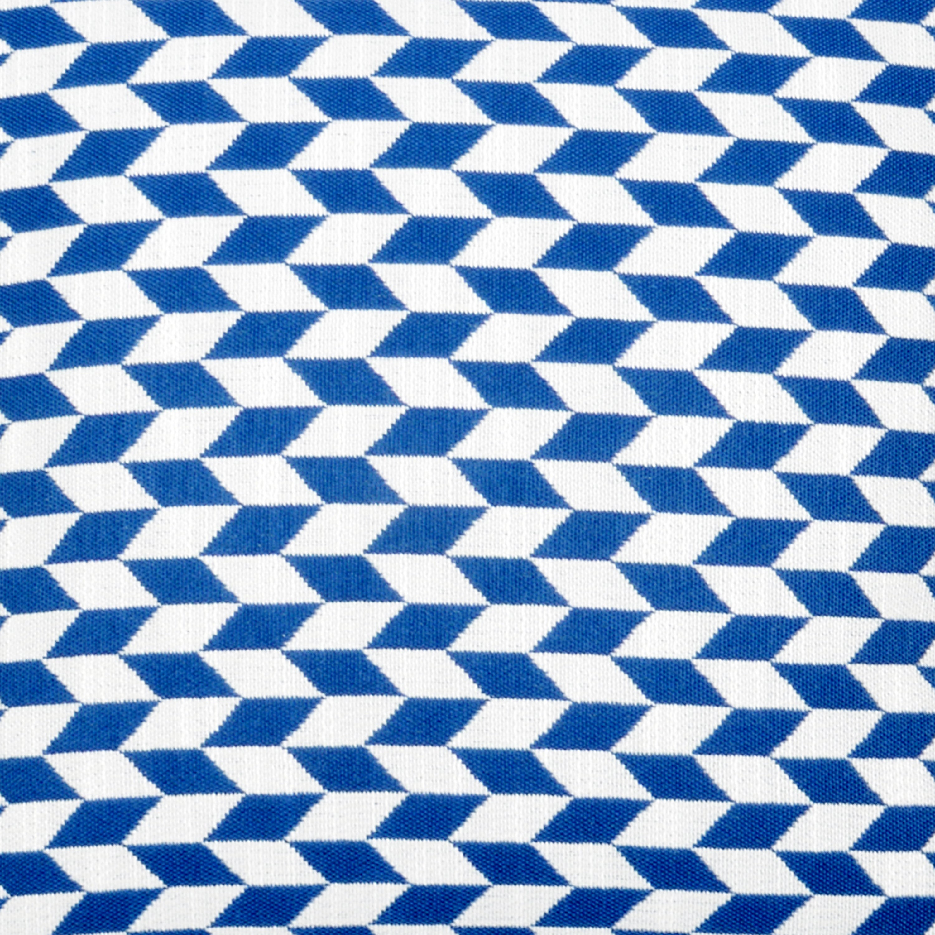 Blue & White Pattern Cushion Cover