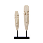 Double Face Statue